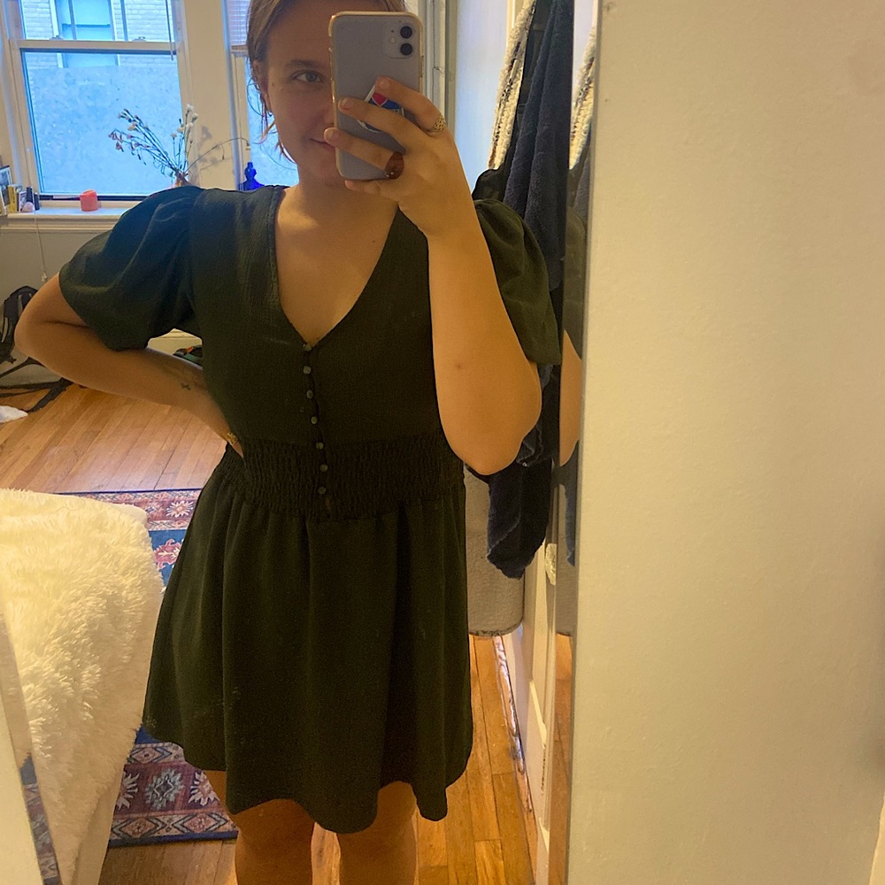 Forest Green Dress